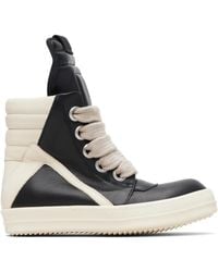 Rick Owens - Temple Jumbolace Geobasket Sneakers - Lyst