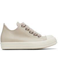 Rick Owens - Off- Temple Jumbolace Low Sneaks Sneakers - Lyst