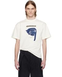 Adererror - Off- Printed Graphic T-Shirt - Lyst