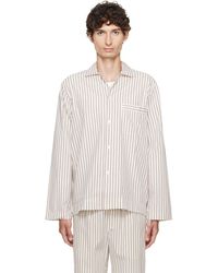 Tekla - Off- & Poplin Long-Sleeved Pyjama Shirt - Lyst