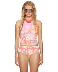 Im Sorry by Petra Collins - Ssense Exclusive Mimi Wade Edition Tankini Tank Top - Lyst