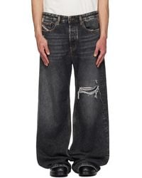 DIESEL - Relaxed D-Rise 007Dn Jeans - Lyst