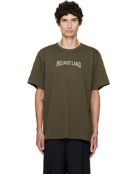Helmut Lang - Ticket T-Shirt - Lyst