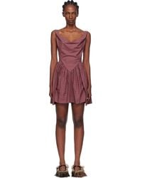 Vivienne Westwood - Robe Courte Sunday Rouge - Lyst