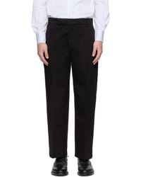 Thom Browne - Cotton Twill Utility Trousers - Lyst
