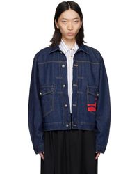 Vivienne Westwood - ネイビー Marlene デニムジャケット - Lyst