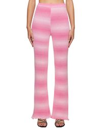MSGM - Pantalon dégradé rose - Lyst
