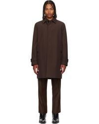 Ferragamo - Trench Car Coat - Lyst