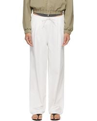 NOTHING WRITTEN - Lazy Cotton Drawstring Lounge Pants - Lyst