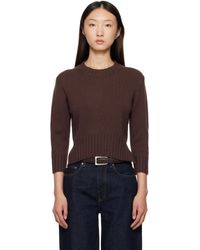 Loulou de Saison - Mora Lds Cropped Cashmere Sweater - Lyst