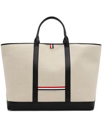 Thom Browne - Off-white Oversized Tool Tote - Lyst