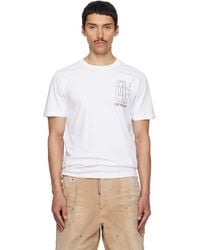 Off-White c/o Virgil Abloh - Big Double Arrow Slim T-Shirt - Lyst