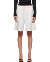 Skims - Woven Cotton Oversized Cargo Shorts - Lyst