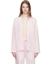 Tekla - Poplin Long-Sleeved Pyjama Shirt - Lyst