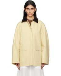 TOTEME - Jacket With Collar - Lyst