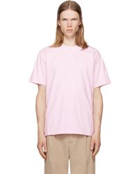 Givenchy - Contour Seam Contrasted Stitch T-Shirt - Lyst