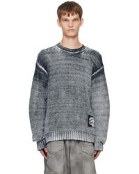 Acne Studios - &ホワイト ロゴパッチ プルオーバー - Lyst