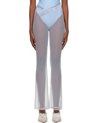 Vaillant - Ssense Exclusive Sheer Trousers - Lyst