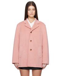 DUNST - Vegan Suede Half Jacket - Lyst