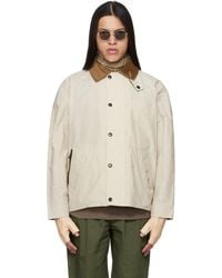 Barbour - Off- Icons Transport Casual Jacket - Lyst