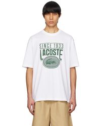 Lacoste - Loose-fit T-shirt - Lyst