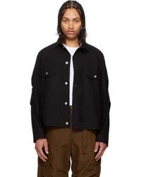Sacai - Cotton Typewriter Jacket - Lyst