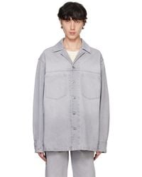 Bottega Veneta - Washed Denim Shirt - Lyst