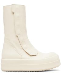 Rick Owens - Off- Temple Moto Turbogeo Sneakers - Lyst
