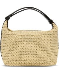 Bottega Veneta - Mini Wallace Raffia Bag - Lyst