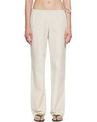 Brooke Callahan - Tie Lounge Pants - Lyst