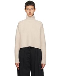 The Row - オフホワイト Erise タートルネック - Lyst