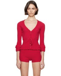 GUIZIO - レッド Mathilde カーディガン - Lyst