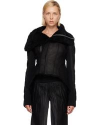 Rick Owens - Tower Naska Shearling Jacket - Lyst