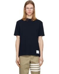 Thom Browne - Classic Pique 4-Bar T-Shirt - Lyst