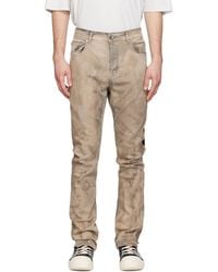 Rick Owens - Temple Detroit Cut Jeans - Lyst