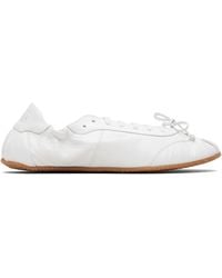 Abra - Leather Ballerina Sneakers - Lyst