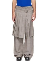 Charles Jeffrey - Clash Of Clans Edition Skirt Trousers - Lyst