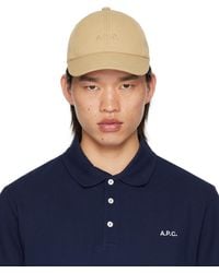 A.P.C. - Charlie Baseball Cap - Lyst