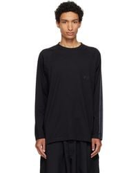 Y-3 - Oversized Gradient Stripes Long Sleeve T-Shirt - Lyst