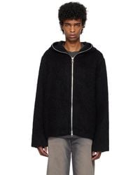 Our Legacy S Full Zip Hoodie Boston Check in Brown for Men Our Legacy S Full Zip Hoodie Boston Check in Brown for Men