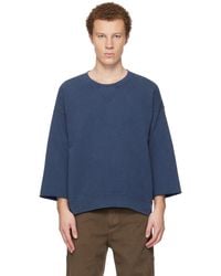 Visvim - Jumbo Sb 3/4 Dmgd Sweatshirt - Lyst