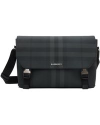 Large Wright Bag in Charcoal - Men