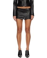 AYA MUSE - Ubala Faux-Leather Miniskirt - Lyst