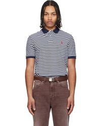 Polo Ralph Lauren - Classic Fit Striped Mesh Polo - Lyst