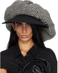 Junya Watanabe - Wool Houndstooth Hat - Lyst