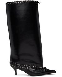 all in - Bottes level noires - Lyst