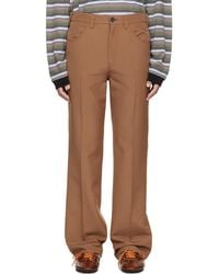 Marni - Virgin Wool Trousers - Lyst