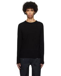 BERNER KUHL - T-shirt couche de base à manches longues noir - Lyst