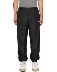 MSGM - Black Drawstring Lounge Pants - Lyst