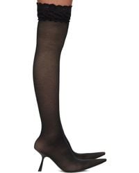 Balenciaga - Stocking Heeled Tall Boot - Lyst